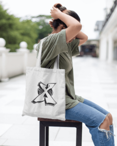 Tote bag - Cool X illustration